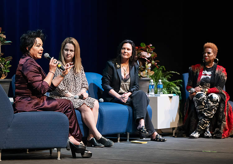 (L-R) Kelly Lang, Alie B Gorrie, Anastasia Brown, and Gina Miller